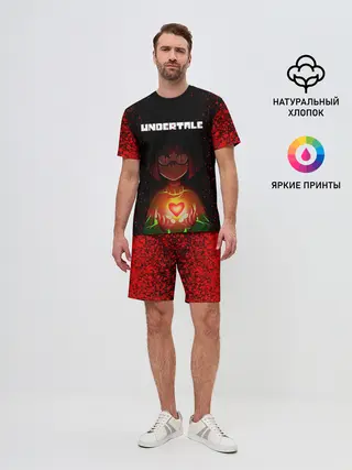 Мужской костюм с шортами / UNDERTALE CHARA