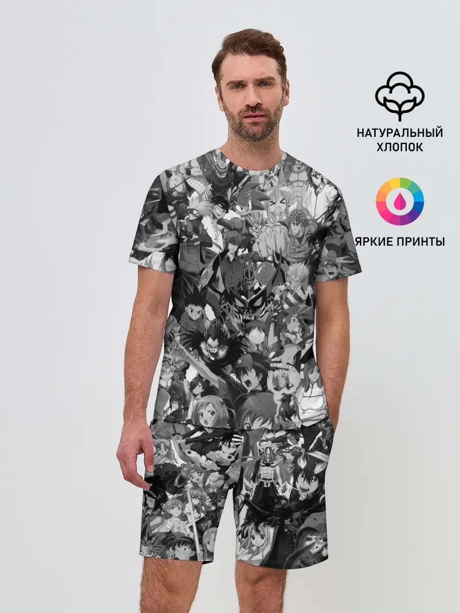 Мужской костюм с шортами / ANIME HEROES