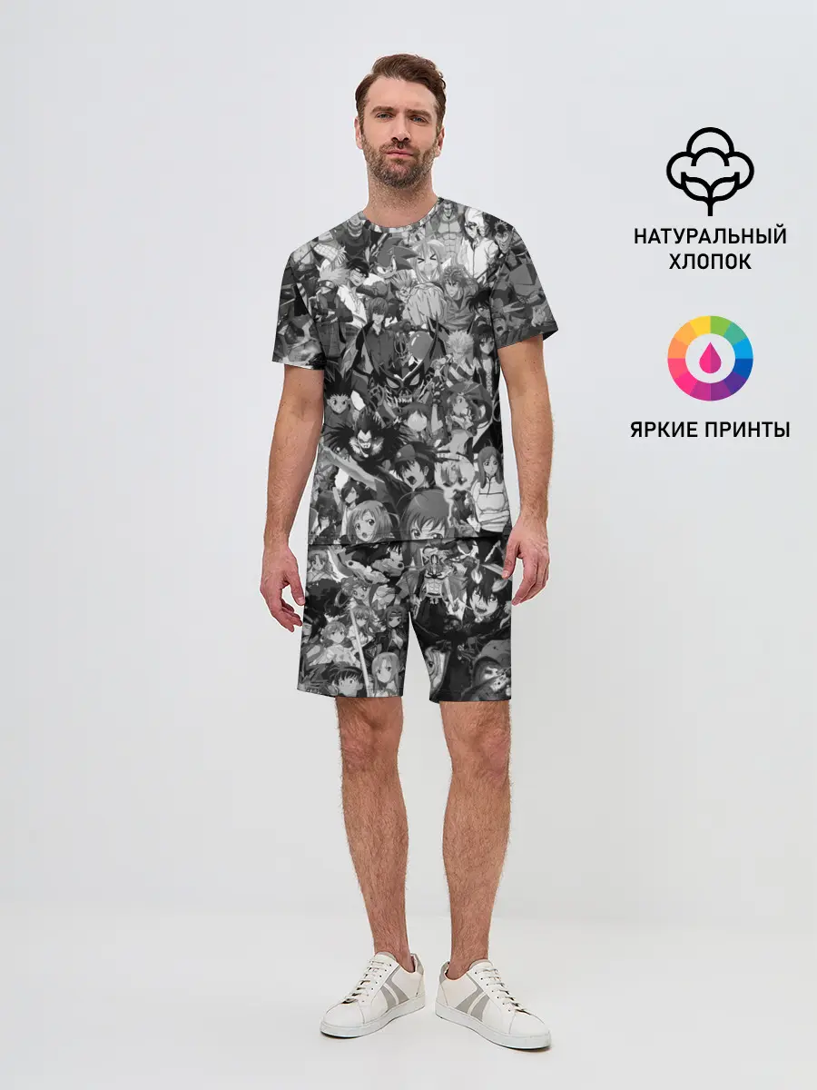 Мужской костюм с шортами / ANIME HEROES