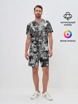 Мужской костюм с шортами / ANIME HEROES