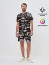 Мужской костюм с шортами / MICHAEL JORDAN LOGOBOMBING