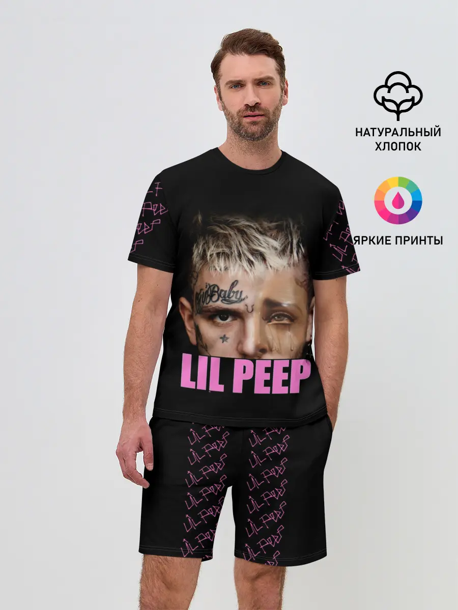 Мужской костюм с шортами / Lil Peep