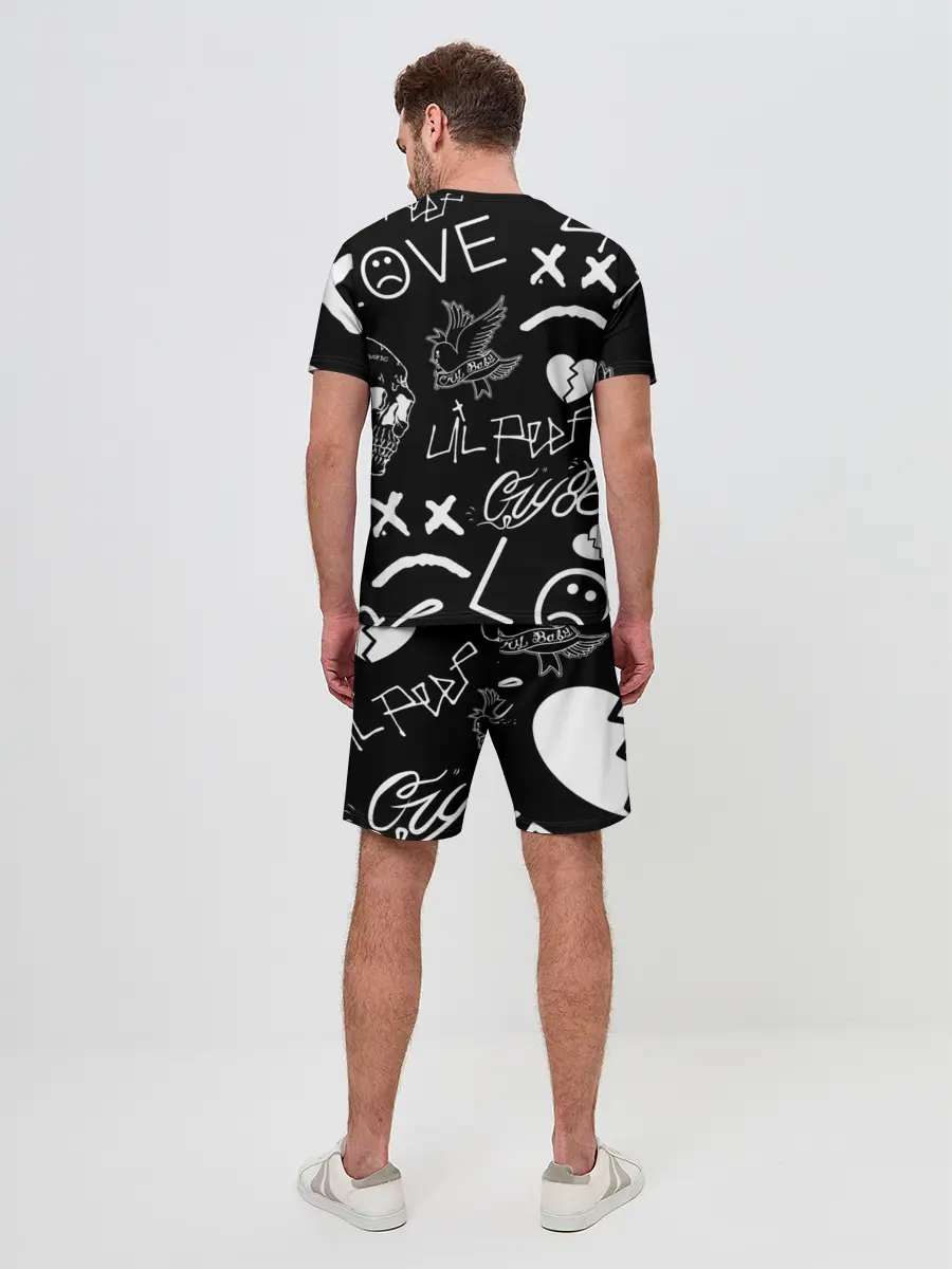 Мужской костюм с шортами / Lil Peep