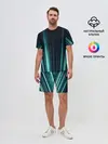 Мужской костюм с шортами / текстура