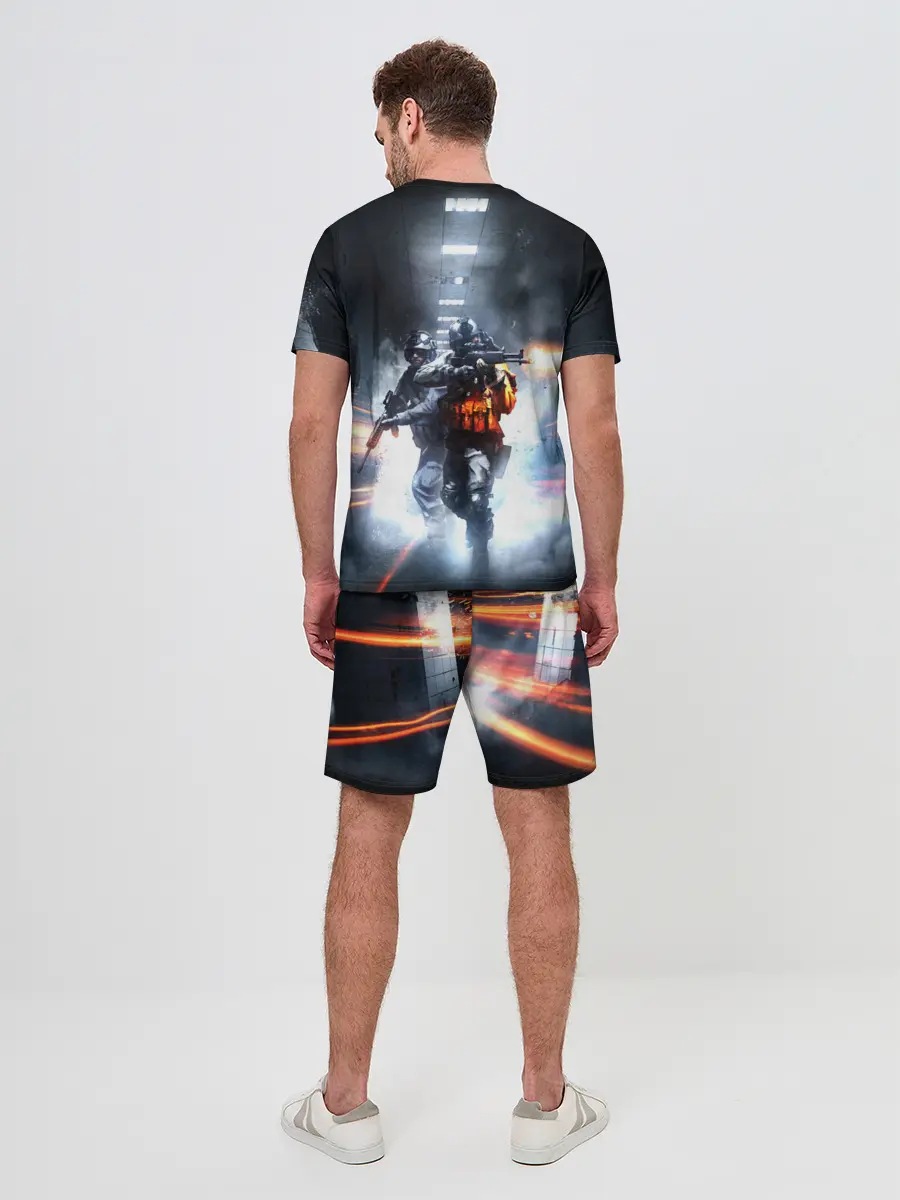 Мужской костюм с шортами / Battlefield