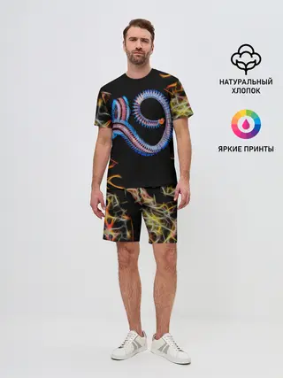 Мужской костюм с шортами / Морское чудо