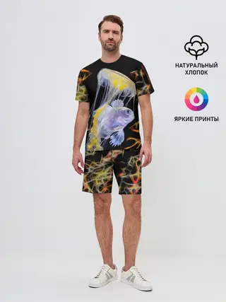 Мужской костюм с шортами / медуза