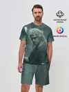 Мужской костюм с шортами / Ведьмак Геральт