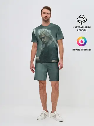 Мужской костюм с шортами / Ведьмак Геральт