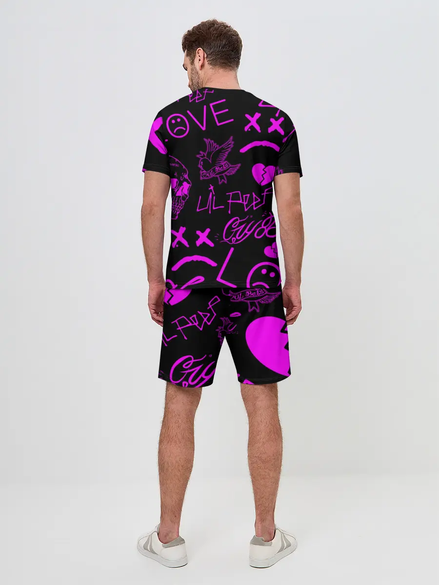 Мужской костюм с шортами / Lil Peep