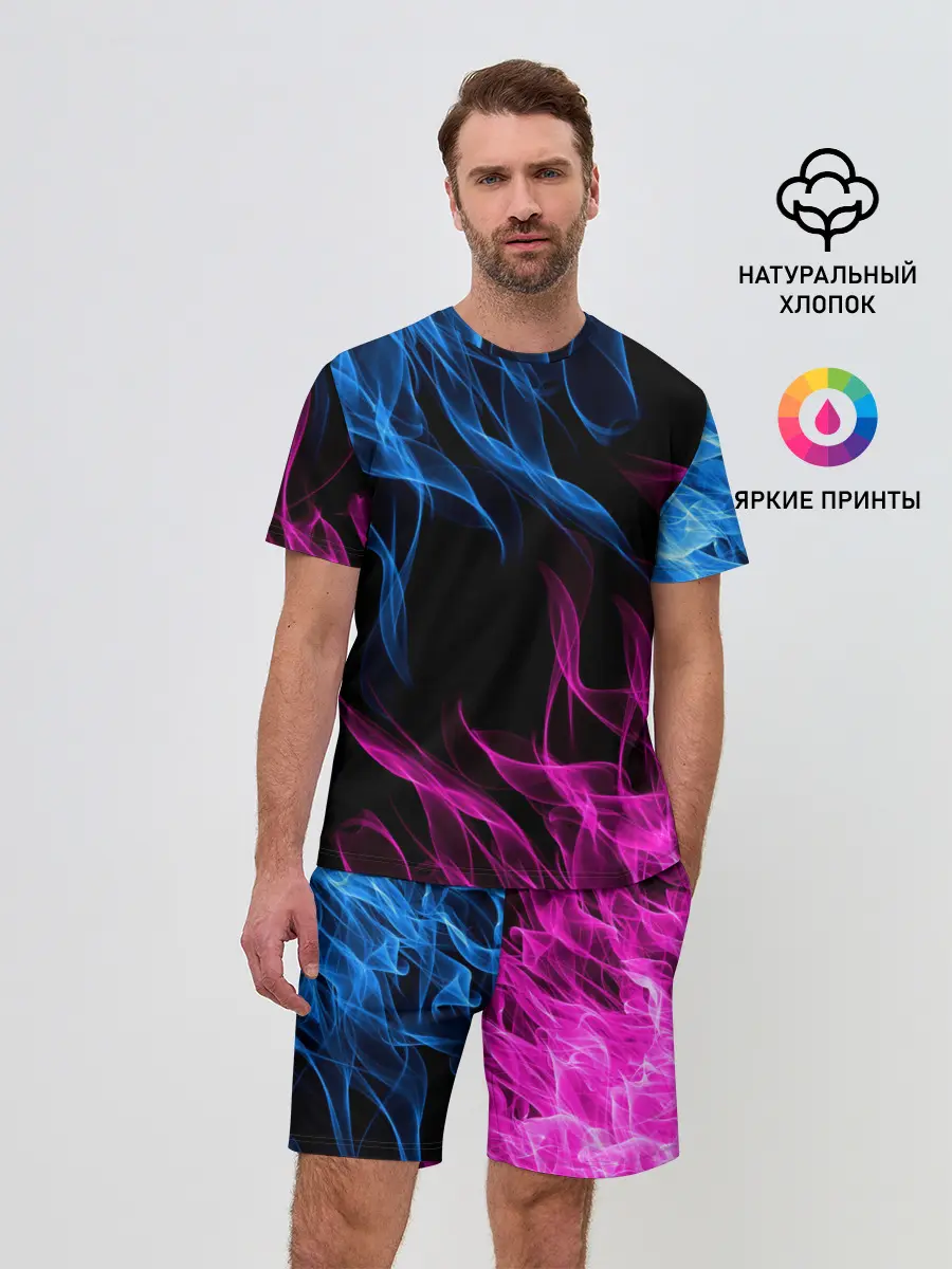 Мужской костюм с шортами / БИТВА ОГНЕЙ