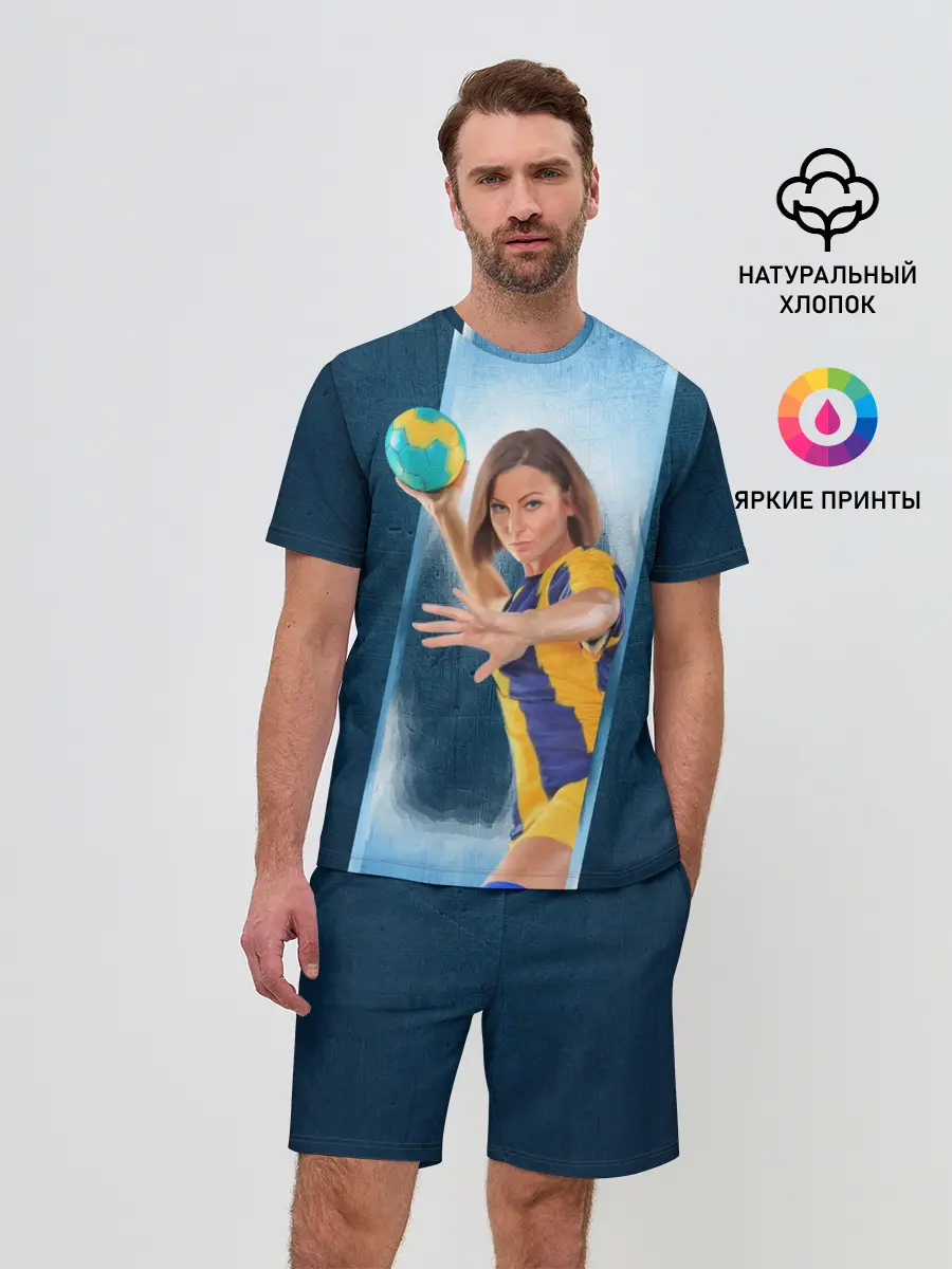 Мужской костюм с шортами / Гандболистка