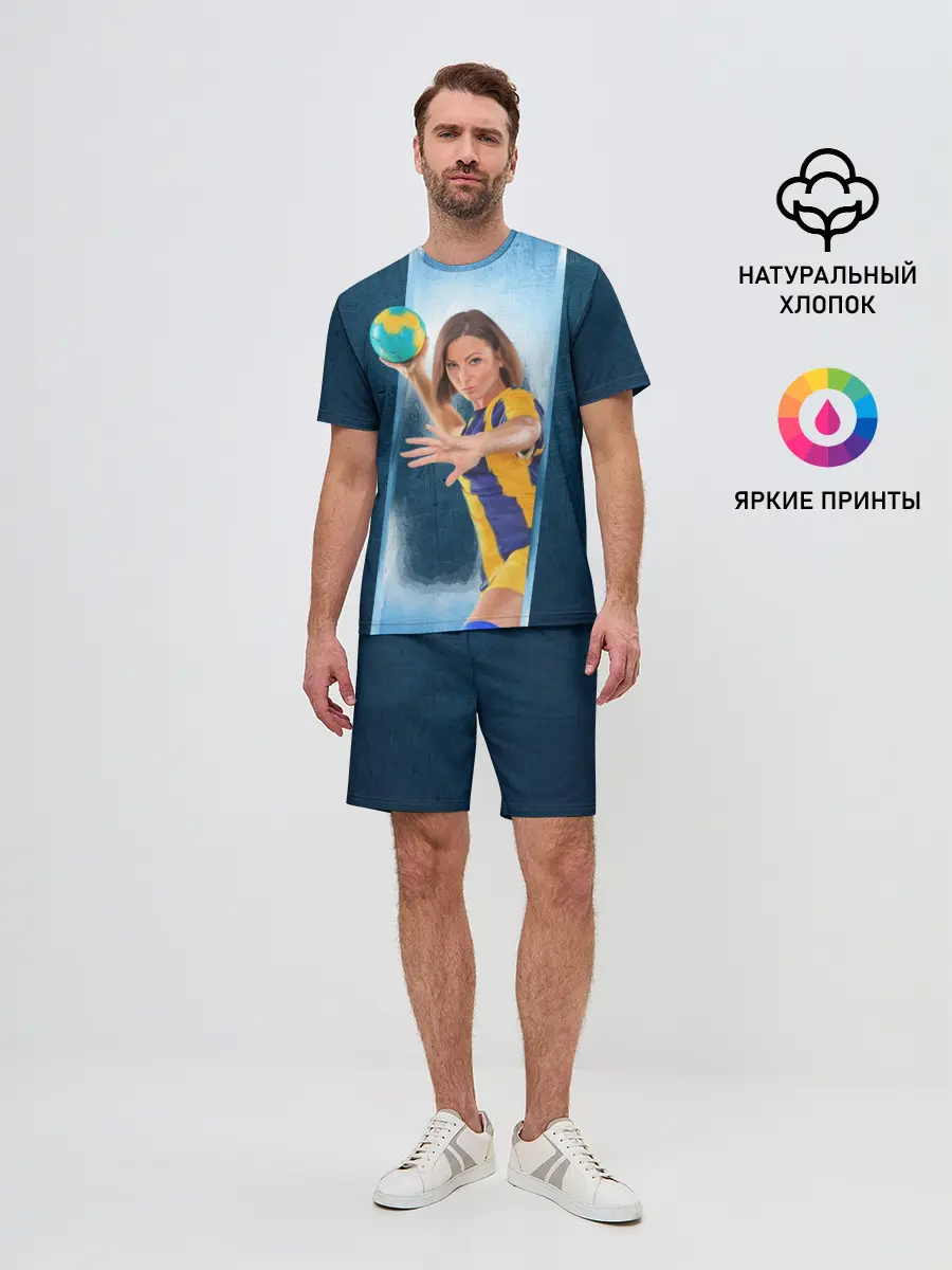 Мужской костюм с шортами / Гандболистка