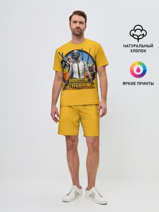 Мужской костюм с шортами / PUBG