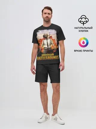 Мужской костюм с шортами / PUBG