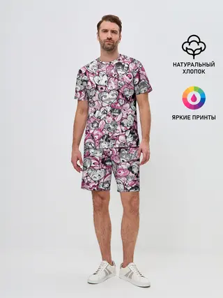 Мужской костюм с шортами / Ahegao валентинки