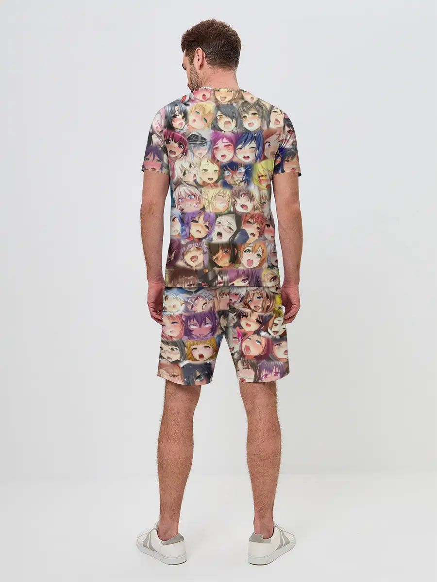 Мужской костюм с шортами / MANY FACES OF AHEGAO! color