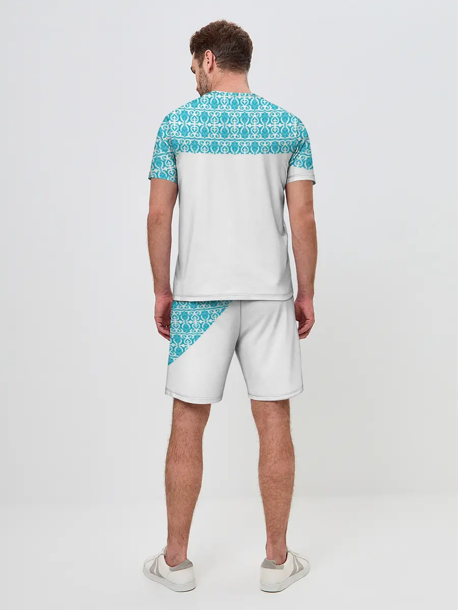 Мужской костюм с шортами / Казахстан Форма