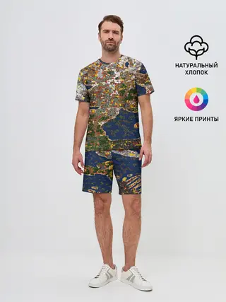 Мужской костюм с шортами / Герои 3 Карта