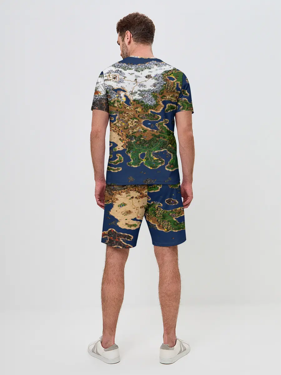 Мужской костюм с шортами / HEROES 3 КАРТА