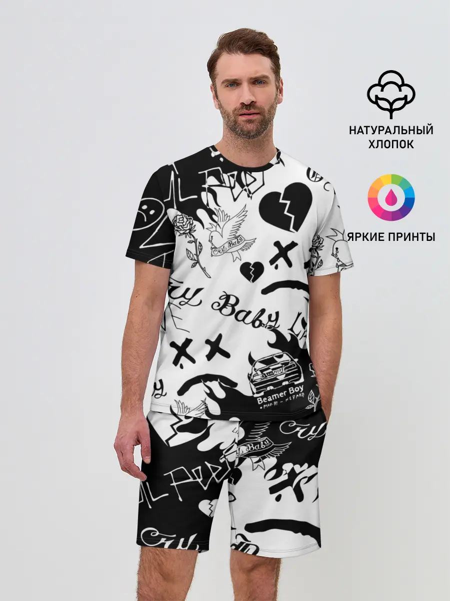 Мужской костюм с шортами / LIL PEEP | ЛИЛ ПИП