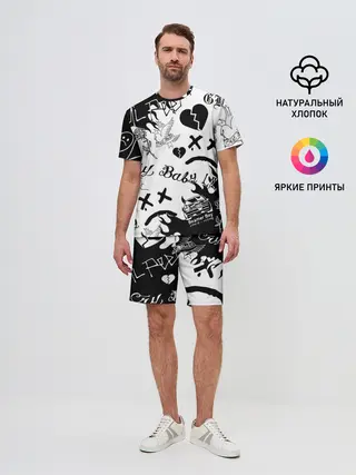 Мужской костюм с шортами / LIL PEEP | ЛИЛ ПИП