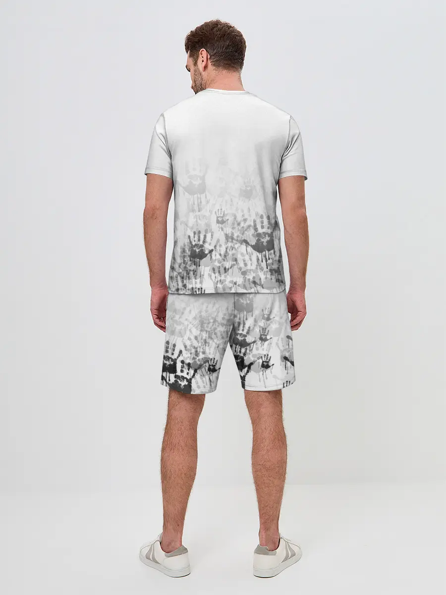 Мужской костюм с шортами / nCoV | КОРОНАВИРУС