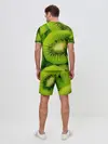 Мужской костюм с шортами / Зеленый киви