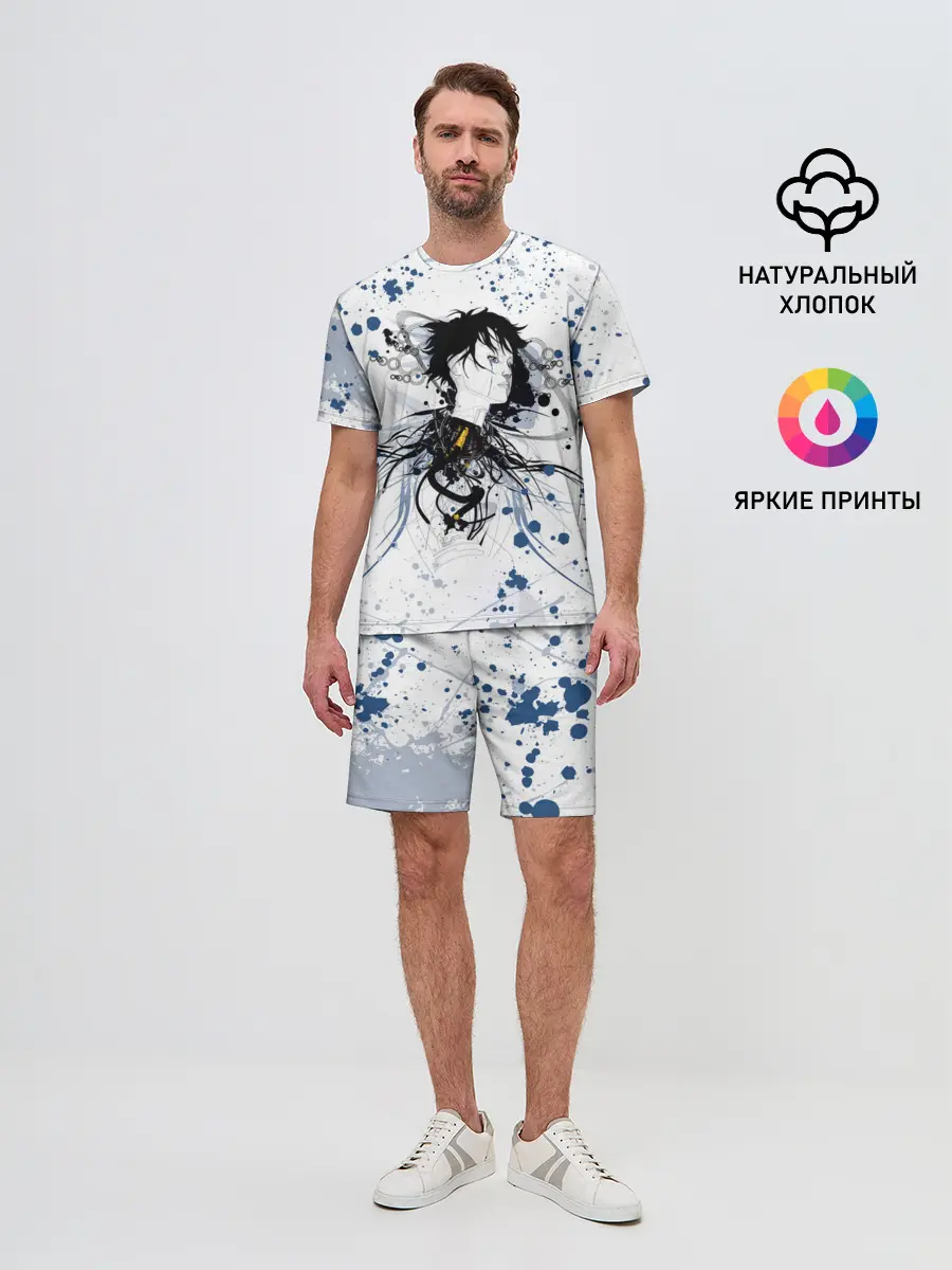 Мужской костюм с шортами / Призрак в доспехах