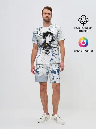 Мужской костюм с шортами / Призрак в доспехах