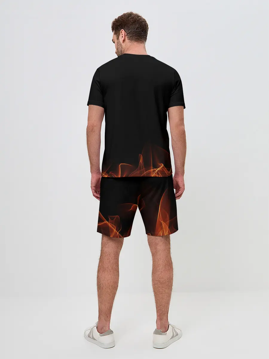 Мужской костюм с шортами / Горячее сердце