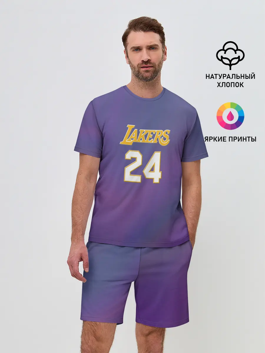 Мужской костюм с шортами / Los Angeles Lakers / Kobe Brya