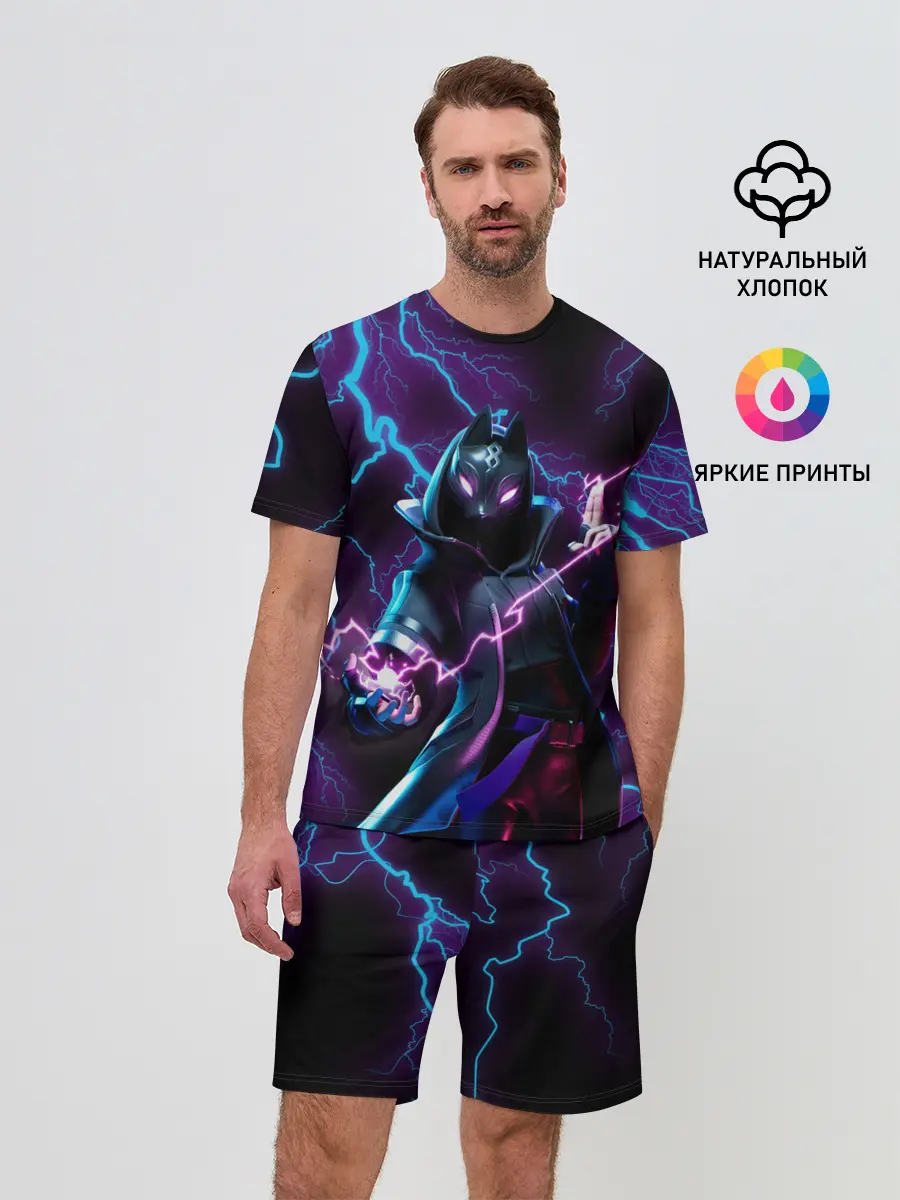 Мужской костюм с шортами / FORTNITE