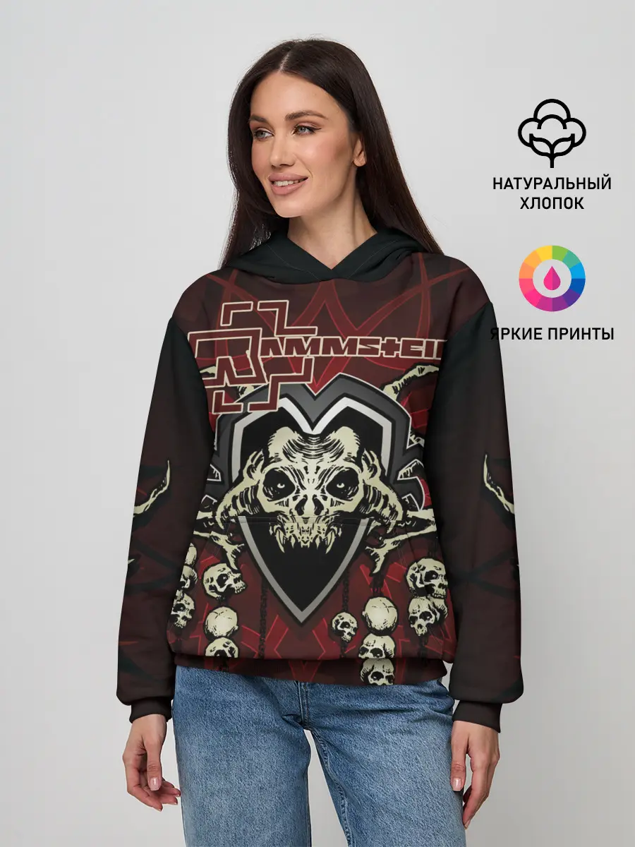 Женское худи / Rammstein