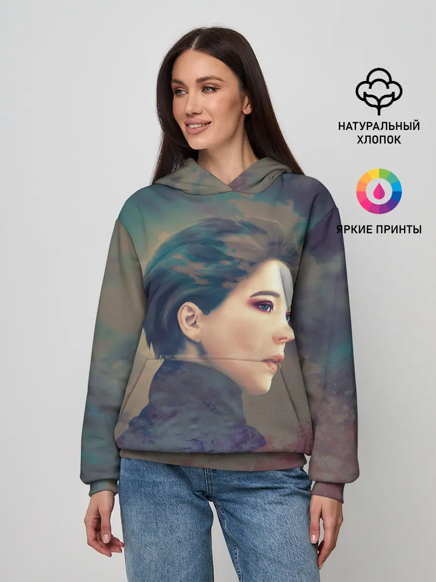 Женское худи / Death Stranding