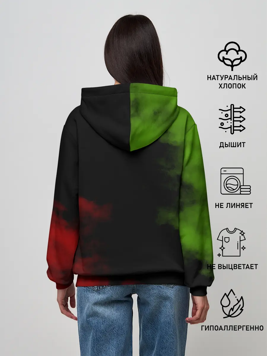 Женское худи / Kiss