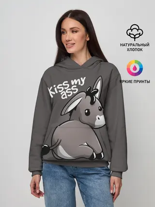 Женское худи / Мягкий ослик