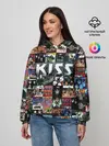 Женское худи / Kiss