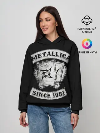 Женское худи / Metallica