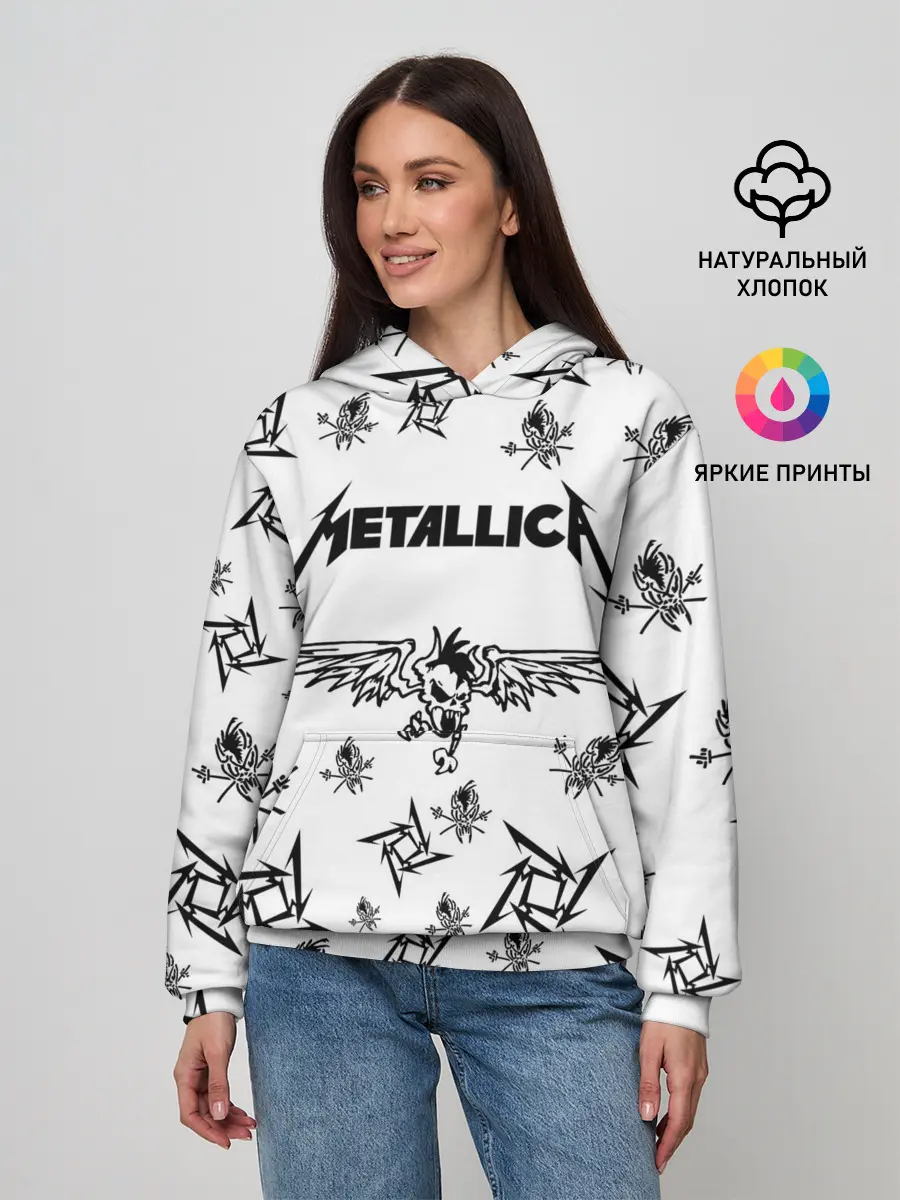 Женское худи / METALLICA