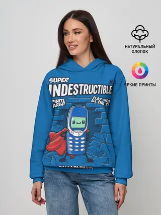 Женское худи / 3310: Супер Нерушимый