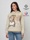 Женское худи / Милый Корги