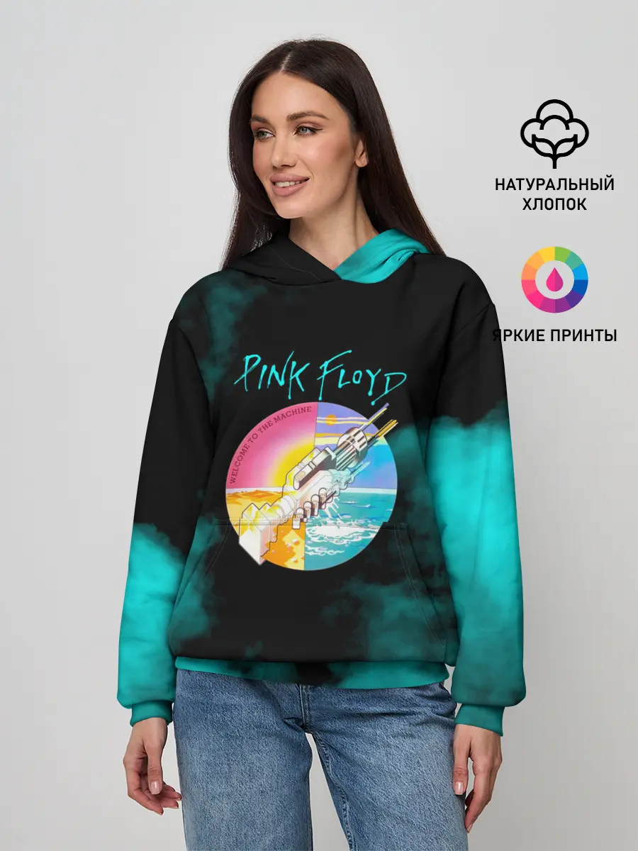 Женское худи / Pink Floyd