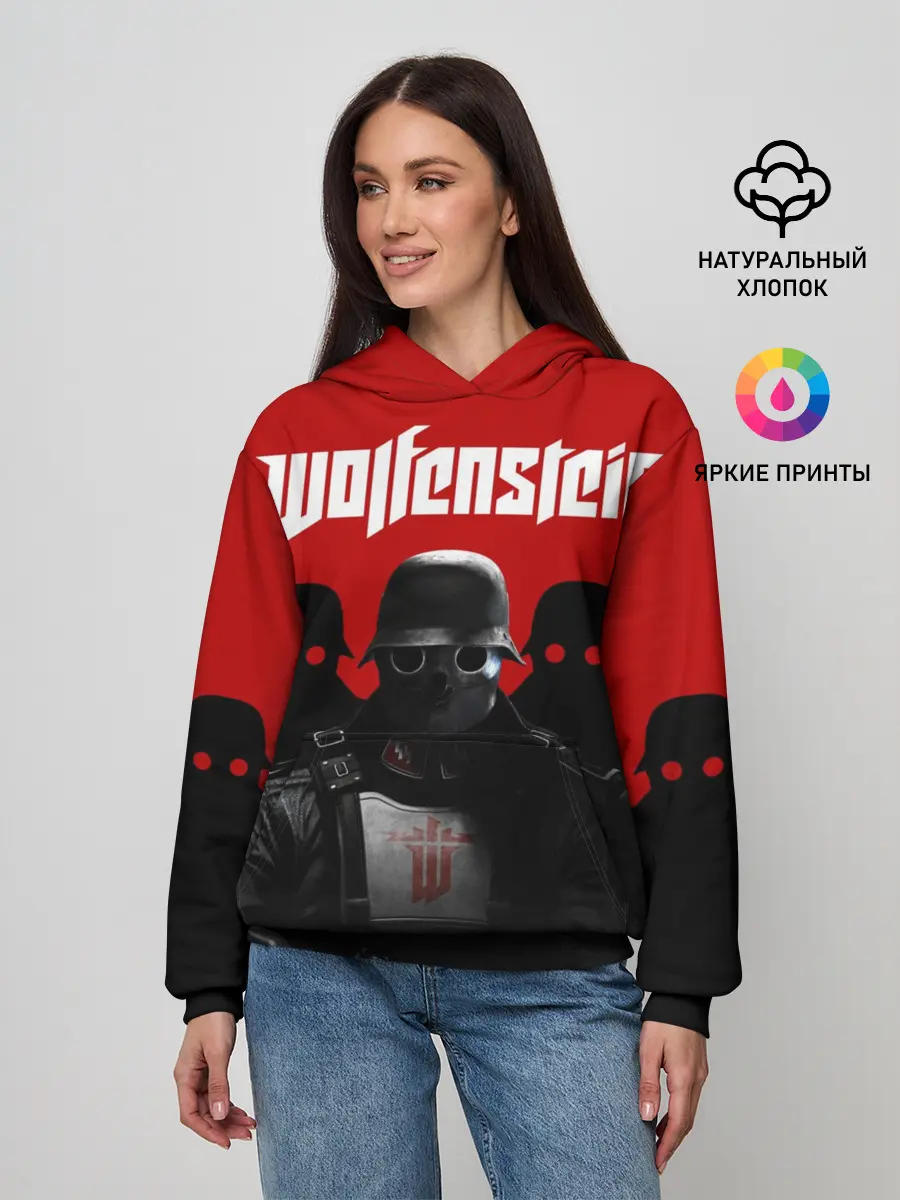 Женское худи / Wolfenstein