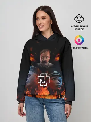 Женское худи / Rammstein