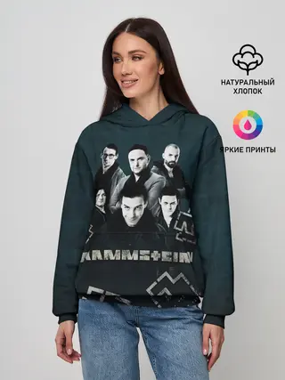 Женское худи / Rammstein