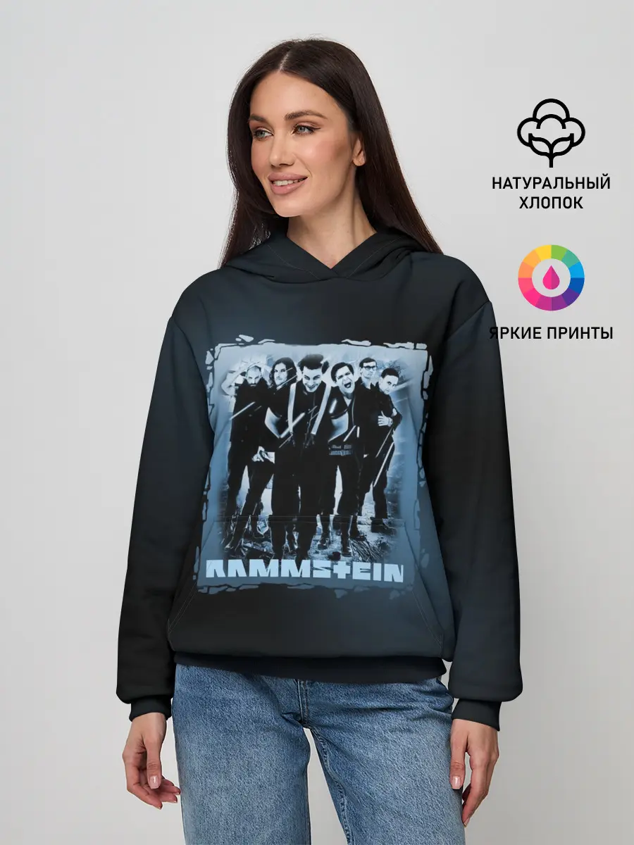 Женское худи / Rammstein