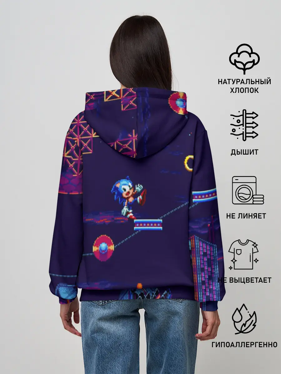 Женское худи / SONIC