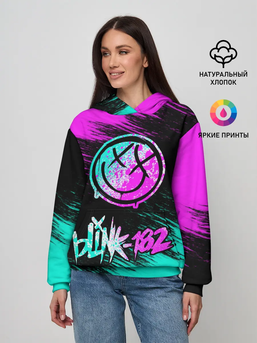Женское худи / Blink-182