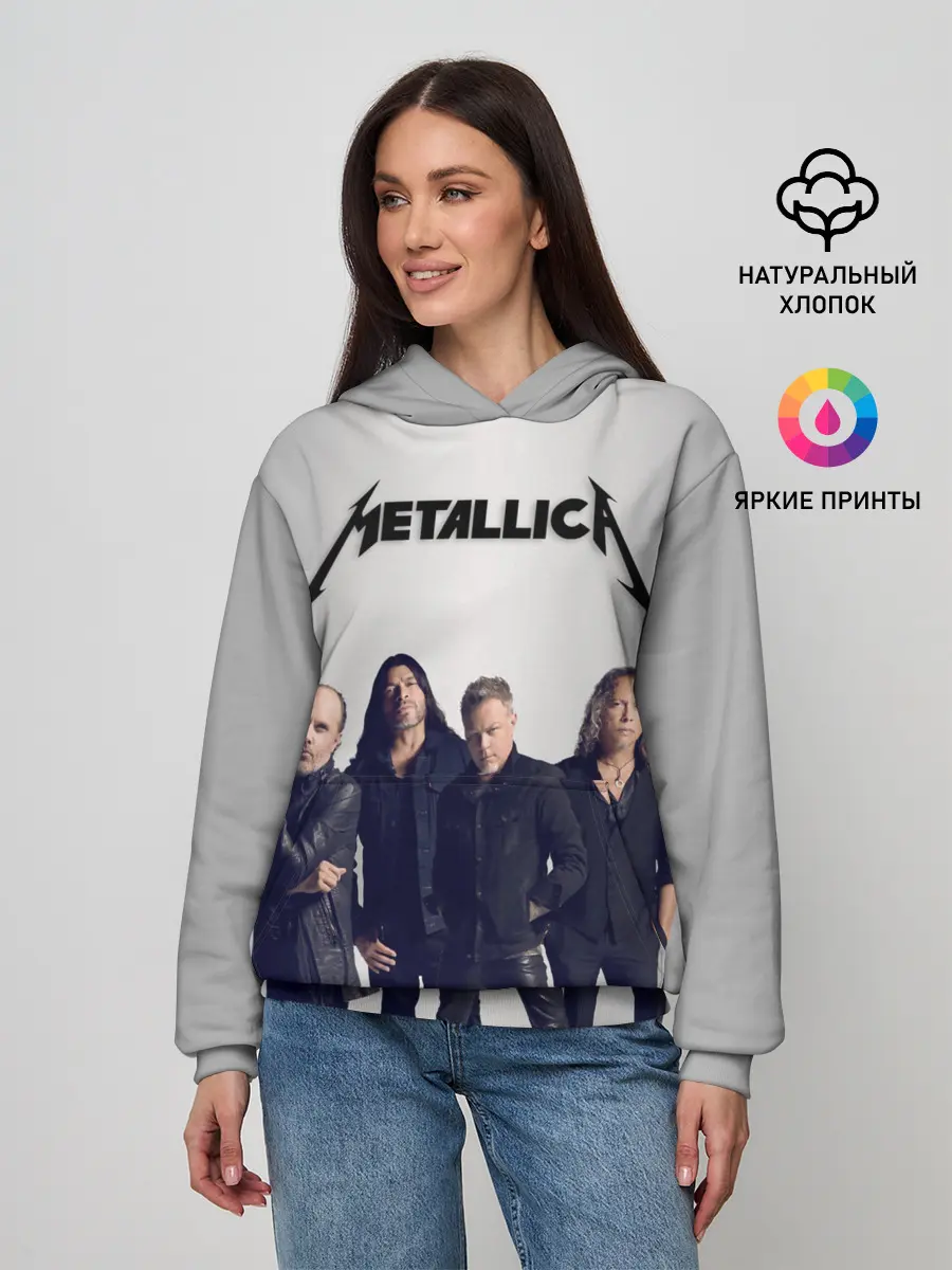 Женское худи / Metallica